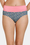 Zivame Anti-Microbial High Rise Full Coverage Tummy Tucker Hipster Panty (Pack of 2) - Multicolor — thumbnail 11